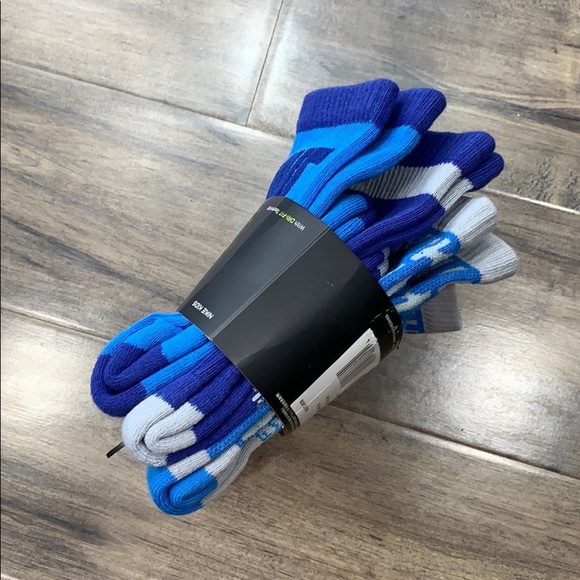 NIKE EVERYDAY CUSHIONED CREW SOCKS YTH 3Y-5Y - Picture 13 of 16